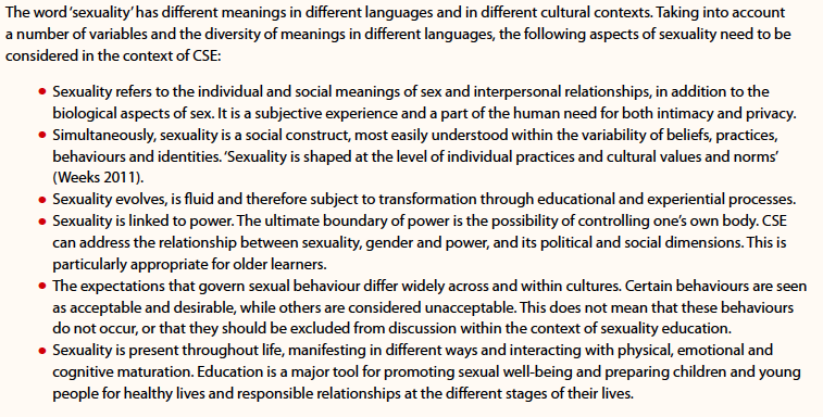 What is Comprehensive Sexuality Education (CSE)?