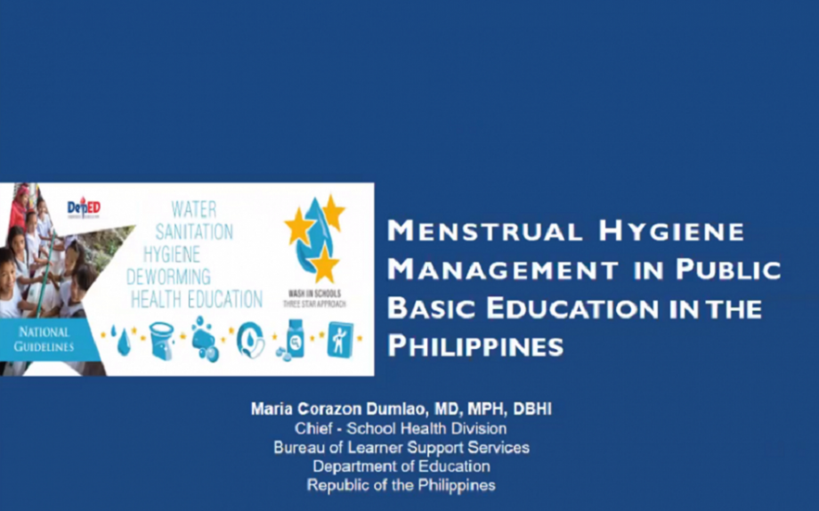 Menstrual Hygiene Management