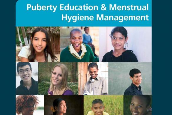 Puberty education and menstrual hygiene management cover