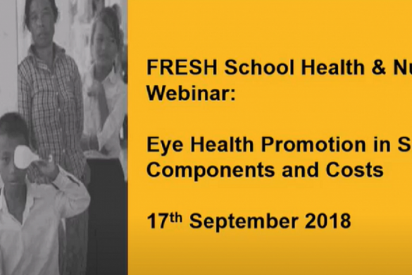 Eye Health Promotion in Schools
